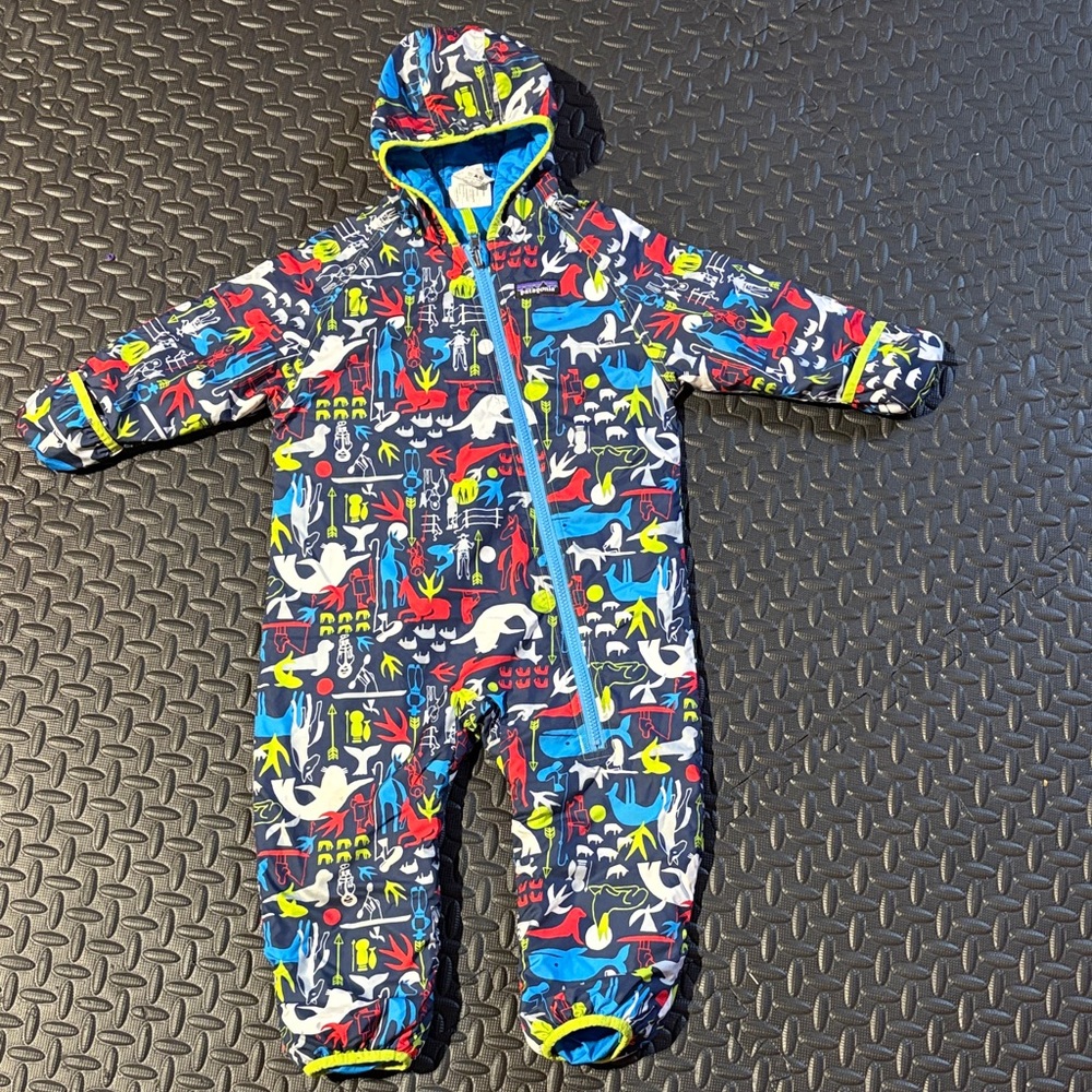 Patagonia Blue Quilted Jacket